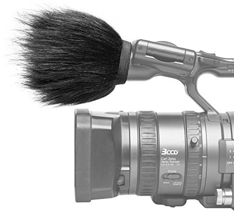 Gutmann Protezione antivento per microfono Panasonic HC-X1/HX-X1E, realizzata a mano in Germania
