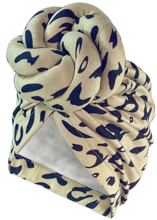 Kopftücher für Damen Stretch Turban Head Wrap Strick Headwraps Urban Haarschal Einfarbig Ultraweiche extra lange, atmungsaktive Kopfband Krawatte für Frauen Schlafen Satin Turban