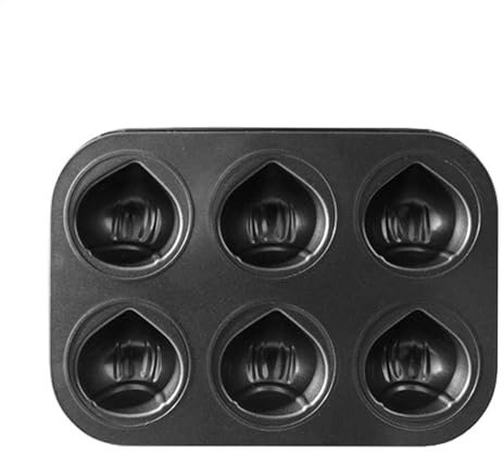 Bread Pan - Non-stick Bread Tin, Ceramic Muffin Pan | Non Stick Muffin Pan Made of Durable Steel Deformation Resistant, 6 Grids Design Lid