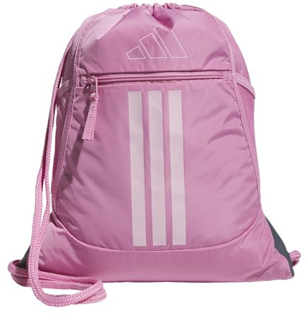 adidas Alliance Sackpack – Drawstring Backpack for Sports, Small Gym Bag