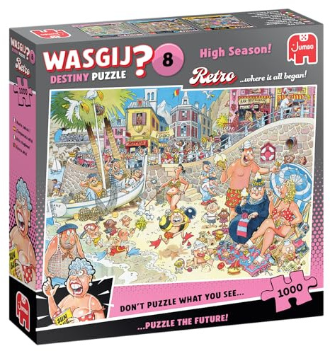 Wasgij Retro Destiny 8 Jigsaw Puzzle 1000 Pieces High Season