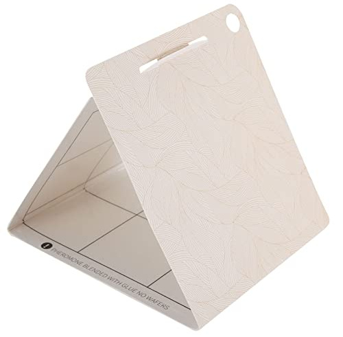 Dioche 6 Pz Trappole per Falene Adesive Non Insetti Colla Trappole Fly Killer Efficace Sicuro per la Casa Ristorante Magazzino Lavorazione Alimentare Colla 14.5x12.5x3 Cm