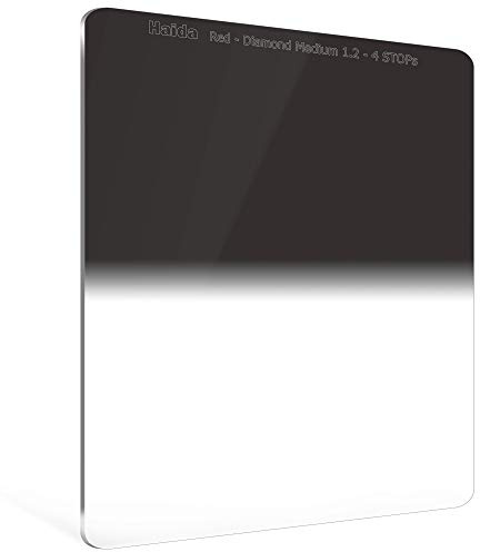 Haida Red Diamond Medium-Edge Graduated ND 150x170mm Filter, 1.2 Density (4-Stops)