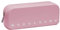 Pigna, Bustina trousse in morbido Silicone, Monocromo Pastel, 20x6x7.5 cm, Colore Rosa delicato, Confezionato singolarmente