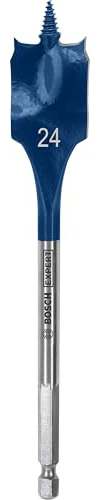 Expert Self Cut Speed Spade Bit, 24mm x 152mm, HEX Shank, 1 Pc