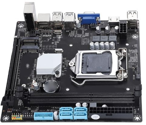 Denash B85M Scheda Madre Del Computer Supporta per CPU LGA 1150 per Processore Xeon E3 V3 Dual DDR3 16GB di Memoria SATA3.0 USB3.0 PCIE3.0 X16 Scheda Madre