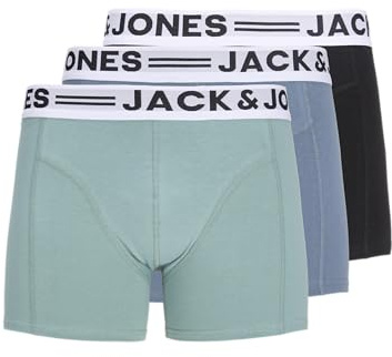 Jack & Jones Sense Trunks 3-Pack Noos Sense Trunks Lot de 3 Boxers Noos Homme (Lot de 3)