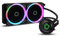 GameMax Iceberg 240mm Water Cooling System with 7 Colour PWM Fan - Black