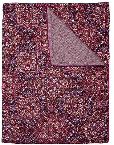 Pip Studio Tagesdecke Pip Il Mosaico | Dark Red - 270 x 260