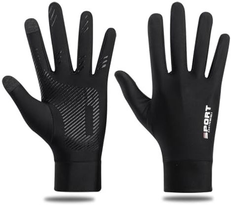 Shkalacar Guantes de Protección Solar para Hombres y Mujeres Transpirables