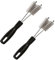 OLAMO 2-Pack Stainless Steel Grill Cleaning Brush, Grill Safe Wire Cleaner, Durable BBQ Cleaning Accessories for Cast Iron or Stainless Steel Grill in Big Green Egg,Kamado Joe,Weber Grill, OL-KLS0102