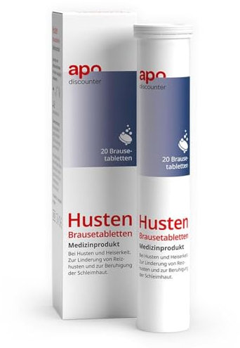 Husten Brausetabletten von apodiscounter 20 stk