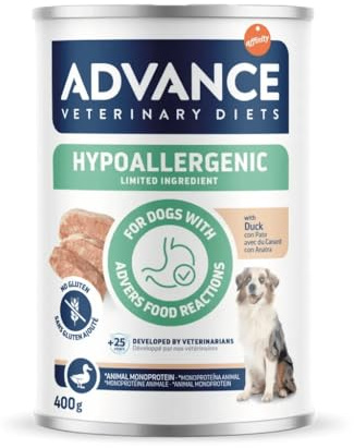 Advance Diets Nassfutter für Hunde, hypoallergen, 400 g