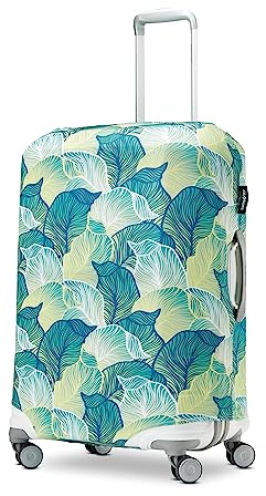 Samsonite Funda Estampada para Equipaje, Estampado de Hojas, M, Funda Estampada para Equipaje