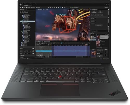 Lenovo ThinkPad P1 Gen 6 21FV001GUS Mobile Workstation - Intel i7-13700H - 16 WQUXGA (3840x2400) OLED Touch - 32GB RAM - 1TB SSD – Nvida RTX 2000 Ada 8GB - Black Windows 11 Pro - 3Y Premier Support