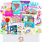 Schultüte Füllung für Mädchen - Schulanfang Einschulung Box mit Snacks, Spielzeug & Süßigkeiten - Das perfekte Einschulung Geschenk - Zuckertüten Füllung - Geschenke zum Schulbeginn Mädchen