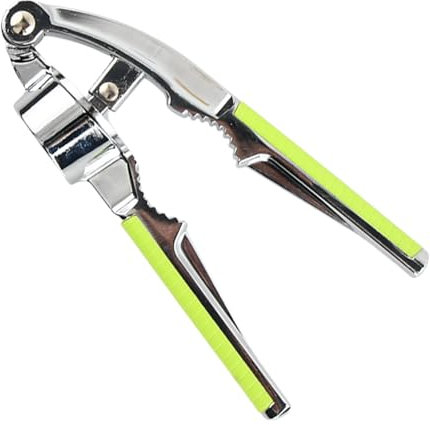 Dewocke Pressa Aglio, 2 in 1 Schiaccia Aglio, Spremiaglio Professionale da Cucina, Spremiaglio Per Aglio, Spremiaglio Expert, Spremi Aglio, Spremi L’Aglio e Lo Zenzero Senza Fatica,Lega di Zinco