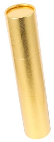 Generisch Foto-Aufbewahrungsröhre Posterrolle zeichenmappe papierrolle fotoaufbewahrung Papierröhre für Fotos Fall zeichnen Versandhülsen für Papierzeichnungen Verpackungsmaterial Golden