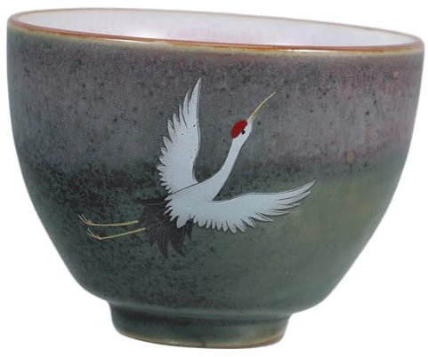 Alipis Taza De Té De Cerámica Sin Asa Taza De Matcha Chino Uso Diario Cocina De Estilo Retro