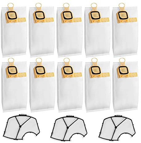 13 Pack vk140 FP140 Sacchetti Compatibili con aspirapolvere Vorwerk Folletto VK140 VK150 Sacchi - 10 Sacchetti + 3 Filtri