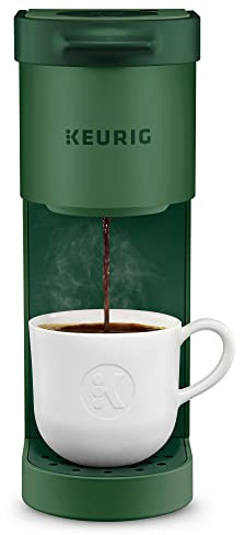 Keurig K-Mini Single Serve K-Cup Pod Coffee Maker, 6 to 12oz Brew size, with Cord Storage, Perfect for Small Spaces, Evergreen