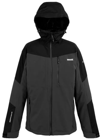 Regatta Mens Wentwood IX 3 in 1 Jacket (XXL) (Ash/Black)