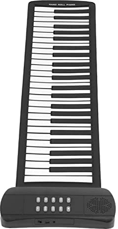Piano à Clavier, Piano à Clavier Roll Up Piano 49 Touches Roll Up Piano avec 16 Tonalités et 6 Démos pour Débutants (PM49)