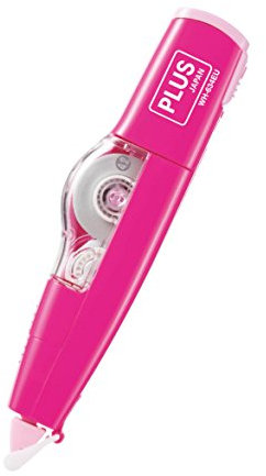 PLUS Japan, Korrekturroller MR in Pink, 1er Pack (1 x 1 Korrekturroller)