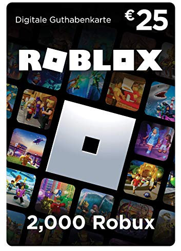 Roblox-Geschenkgutschein |2,000 Robux Guthaben | inklusive exklusivem virtuellem Item| Digital Code für Smartphones, Computer, Tablets, Xbox One, Xbox Series X|S, Oculus Rift et HTC Vive)