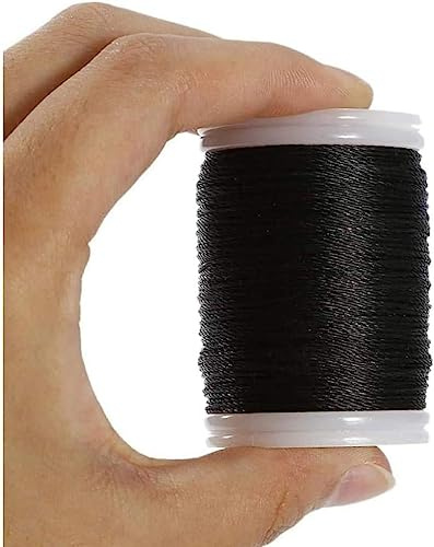 Namvo Bowstring Archery Bow String Strap Arrow Nocking Nock Fling Thread Roll Robbin Durable Crossbow String Black