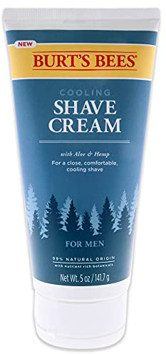 Burts Bees Cooling Shave Cream for Men 5 oz Shave Cream