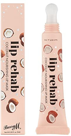 Barry M Lip Rehab Nourishing Lip Mask, Coconut flavour Clear