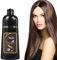 Shampoo Colorante 3 In 1 per Capelli Neri - Tintura e Colorazione Nutriente