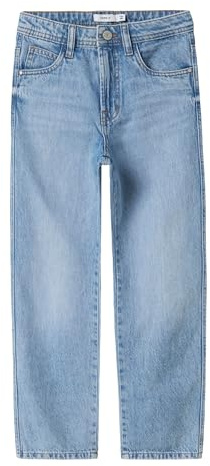 NAME IT Boy Jeans Loose Fit, Mix Blu Chiaro, 152
