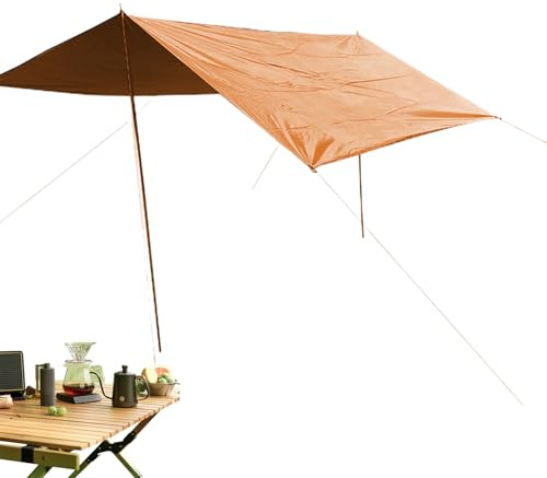 Strandmarkis, solskydd för vattentätt solskydd med bärbart och hållbart skuggskydd, picknickskydd, camping, baksida
