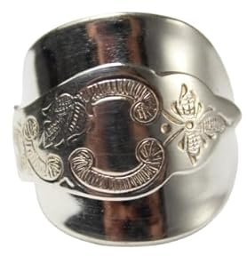 Besteckschmuck Ring, ca. 67 (21,5) Ring aus Besteck Schmuck