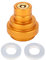 CO2-Schnelladapter, Sodawasser, CO2-Adapter TR21, 4 Außengewinde, Sodawasser, CO2-Zylinder-Anschluss, Ventil, Nachfüllzubehör für Soda-Maschinen, Terra (Goldorange)