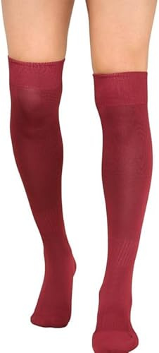 HAJRA® Calzini da calcio per bambini Juniors Calze da calcio alte al ginocchio Calzini da calcio per bambini Rugby Hockey Calzini sportivi da gioco all'aperto, calzini da hockey per ragazzi Rugby,