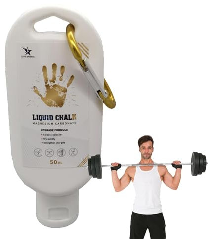 Generisch Flüssigkreide Fitnessstudio | Erhöhte Reibungs-Workout-Kreide - Professioneller Handgriff für Fitnessstudio, Gewichtheben, Klettern, Gymnastik, schweißbeständige Hebekreide