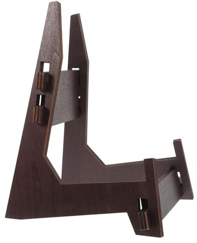 ERINGOGO Wood Picture Frame Stand Multi-functional Display Rack Easel for Books Artwork Plates