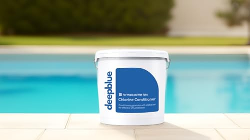 Deep Blue Pro Chlorine Conditioner and Stabiliser 5Kg Granular Formula for Pools Granules for Pool and Spa Water Care, 5Kg, Suitable for Pool & Spa Water Maintenance