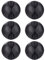 U-Horizon Lot de 6 clips de câble pour câble X, multi du bureau au câble d'alimentation, USB, écouteurs, ordinateur portable TV à la maison, au bureau, noir