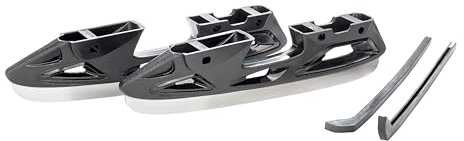 RAVEN Eishockey-Kufen für Inlineskates Pulse (40-43, Black)