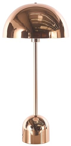 Beliani Moderne Tischleuchte Metall kupfer Höhe: 64 cm Macasia