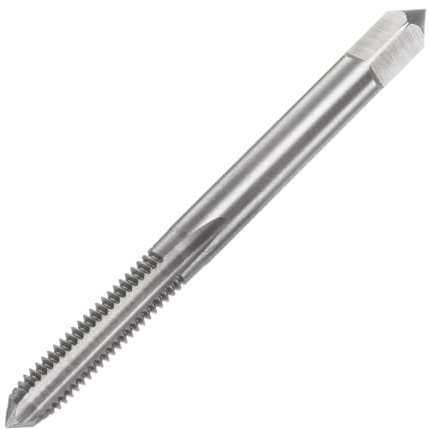 QUARKZMAN Machuelo de Rosca Métrica M6 x 1 H2 de Flauta Recta, Macho Roscar para Máquina, Herramienta de Reparación para Roscado y Fresado de Tornillos