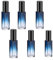 Weenwill Vaporisateur Parfum,6 Pièces 10ml Flacon Spray Vide Flacon Parfum Voyage Flacon Parfums Rechargeable Vaporisateur Verre(Dégradé Bleu)