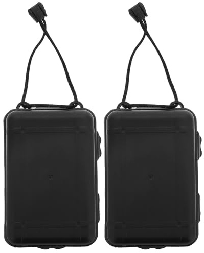 Cabilock 2piezas Caja De Almacenamiento De Puntas De Flecha para Tiro con Organizador Portátil con Cierre para Puntas De Flecha para Compuestos y Al Aire