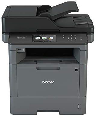 Brother MFCL5750DW Stampante Multifunzione Laser con Fax, Bianco e Nero, 40 ppm, Rete Cablata, Wi-Fi, Stampa, Copia e Scansione Fronte/Retro Automatica, Display (Ricondizionato)