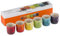 Le Creuset Stoneware Rainbow Espresso Mugs, Set of 6 Colours: Cherry, Volcanic, Teal, Ultra Violet, Soleil, Palm, 91038700470010