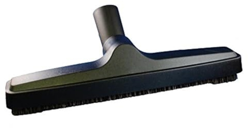 MP Maresh Products Genuine Deluxe Brush Attachment - Horse Hair Brush, Wet Dry Vacuum Cleaner, Central Vacuum System Parts & Accessories, Dust Floor, 32mm Standard Size - Black (12 Inch)